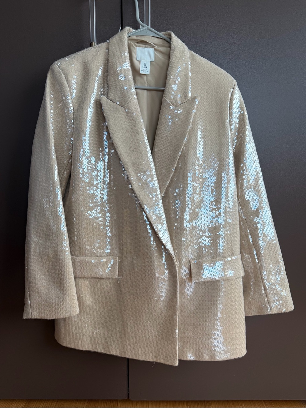 Sequin Oversized Blazer